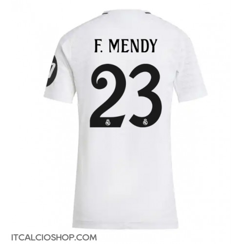 Real Madrid Ferland Mendy #23 Prima Maglia Femmina 2024-25 Manica Corta